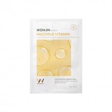 Витаминная тканевая маска для лица Wonjin Effect Multiple Vitamin Mask 30 мл.