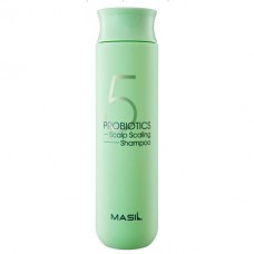 Глубокоочищающий шампунь для волос с пробиотиками Masil 5 Probiotics Scalp Scaling Shampoo 300 мл.