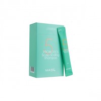 Глубокоочищающий шампунь для волос с пробиотиками Masil 5 Probiotics Scalp Scaling Shampoo 8 мл.