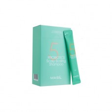 Глубокоочищающий шампунь для волос с пробиотиками Masil 5 Probiotics Scalp Scaling Shampoo 8 мл.