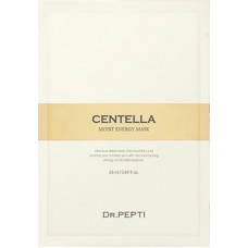 Омолаживающая тканевая маска для лица Dr.Pepti+ Centella Moist Energy Mask 25 мл.