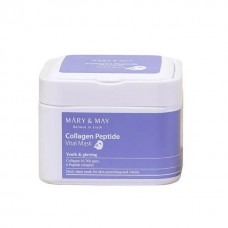 Набор тканевых масок для лица c пептидами Mary&May Collagen Peptide Vital Mask 30 шт.