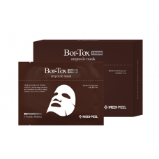Ампульная тканевая маска с эффектом ботокса MEDI-PEEL Bor-Tox 5 Peptide Ampoule Mask 30 мл.