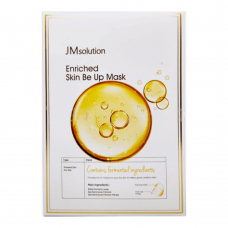 Тканевая маска для микробиома кожи с лизатом бифидобактерий JMsolution Enriched Skin Be Up Mask 30 мл.