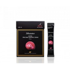 Ночной крем для лица JMsolution Active Pink Snail Sleeping Cream 4 мл. 
