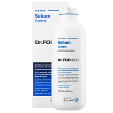 Себорегулирующий шампунь для жирной кожи головы Dr.Forhair Sebum Control Shampoo 500 мл.